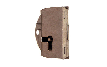 Cabinet & Drawer Lock ~ Left Hand Application ~ Vintage-style Hardware · Traditional & classic ~ Designed for left-handed cabinet doors & drawers ~ 5/8" backset ~ Made of steel material ~ Well-built lock