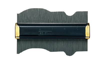 General Tools ~ Model 837 ~ Made of tough durable plastic & metal caps ~ 3-1/2" deep fingers ~ Engraved measurements on tool ~ Very thin stainless steel pins - 35 pins per inch ~ Graduations are every 16th inch 