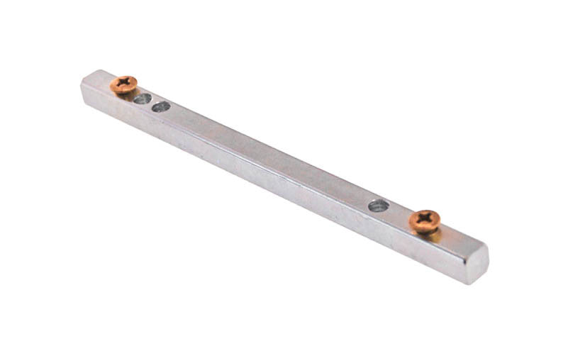 Vintage-style Hardware · Traditional-style Plain Doorknob Spindle ~ Five 10-24 threaded holes in spindle ~ old-style 4-1/2" long smooth shaft spindle with three threaded holes for threaded doorknobs, or old doorknobs with square holes. Made of solid steel, this spindle is sturdy & durable. Straight smooth-style.