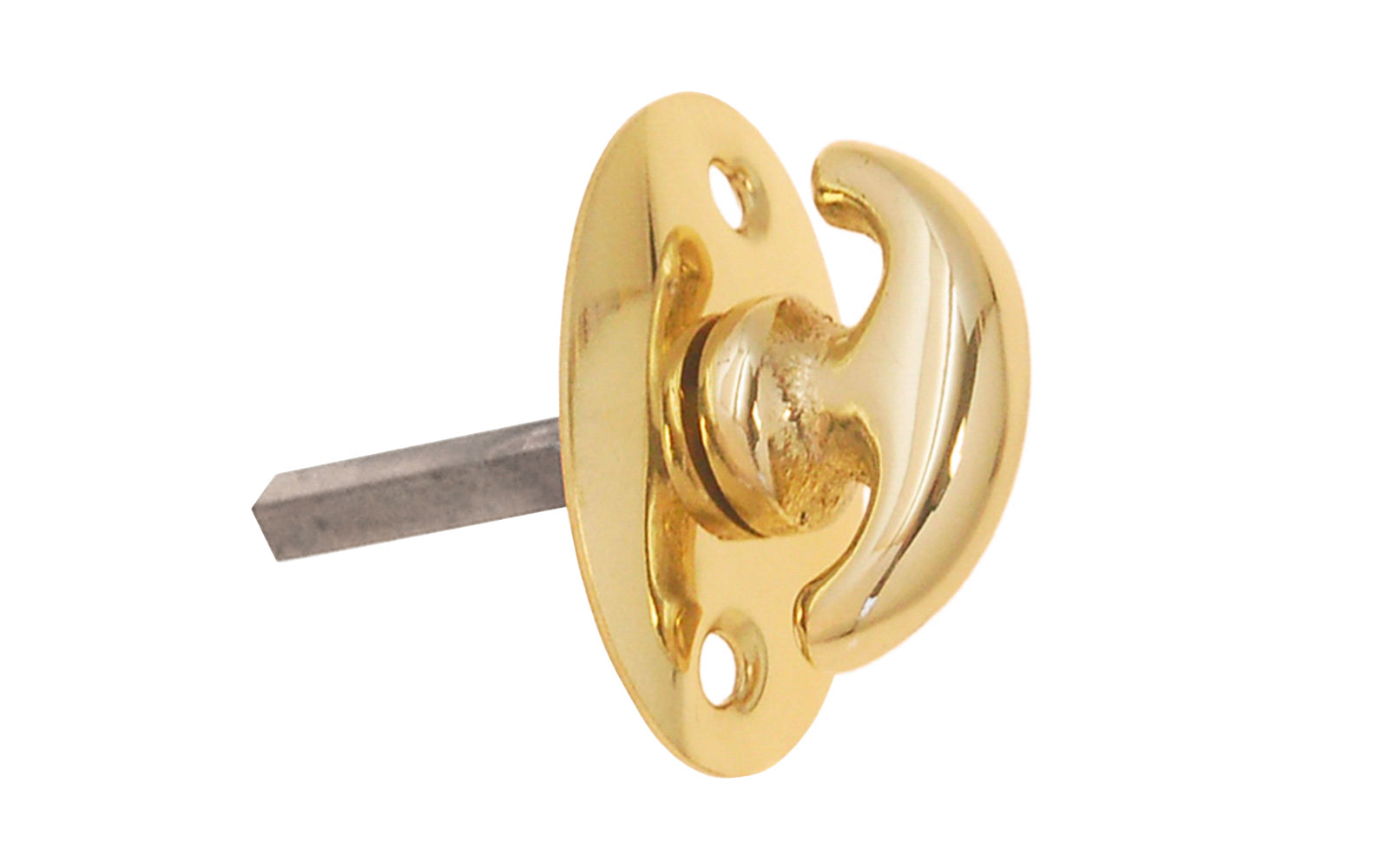 Unlacquered Brass Thumbturn Piece