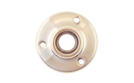 Solid Brass Rosette ~ 2" Diameter ~ Polished Nickel Finish