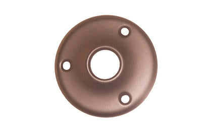 Stamped Brass Rosette ~ 2-1/4" Diameter ~ Oil Rubbed Bronze Finish