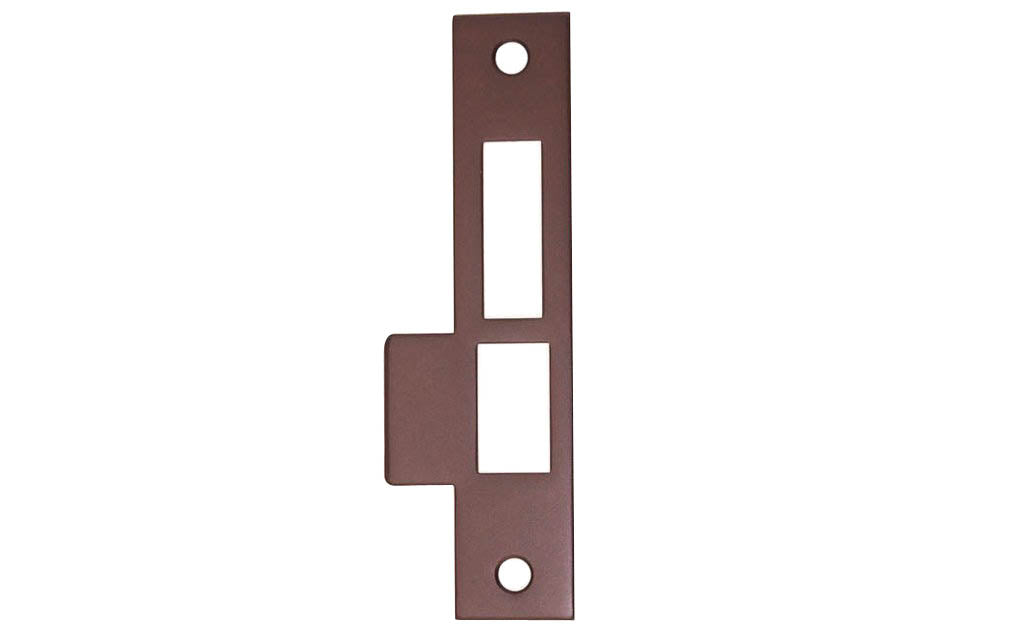 Solid Brass Door Mortise Strike ~ 6" X 1-3/16"