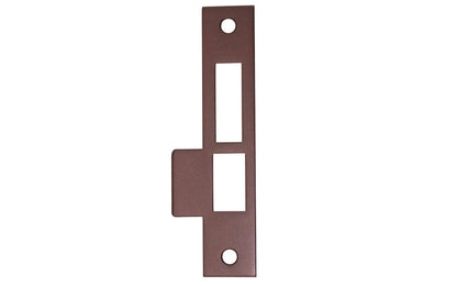 Solid Brass Door Mortise Strike ~ 6" X 1-3/16"