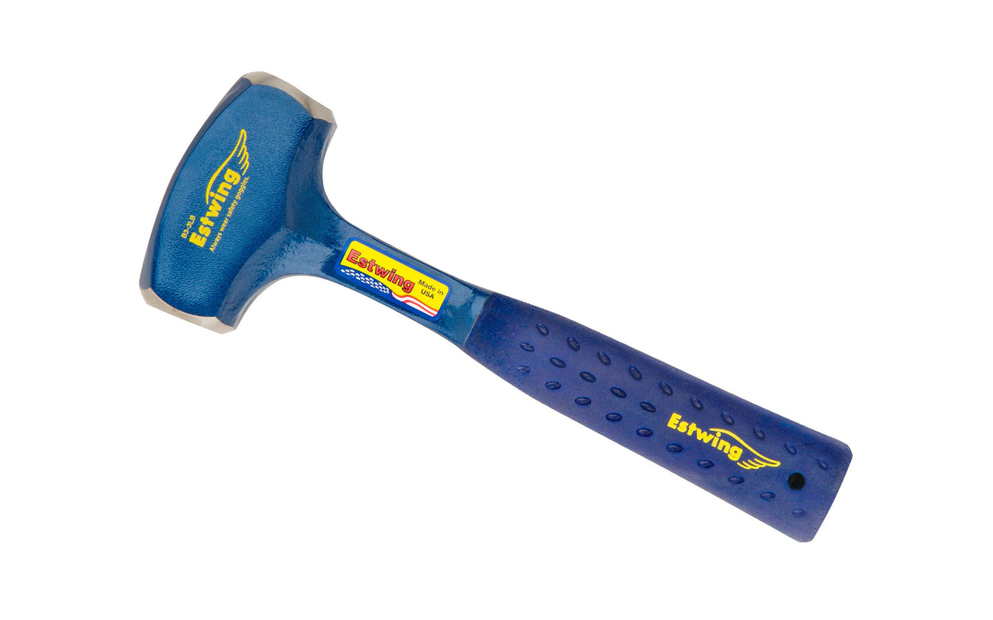 Estwing Drilling Hammer With Nylon Grip ~ Anti-shock handle ~ Made in USA.