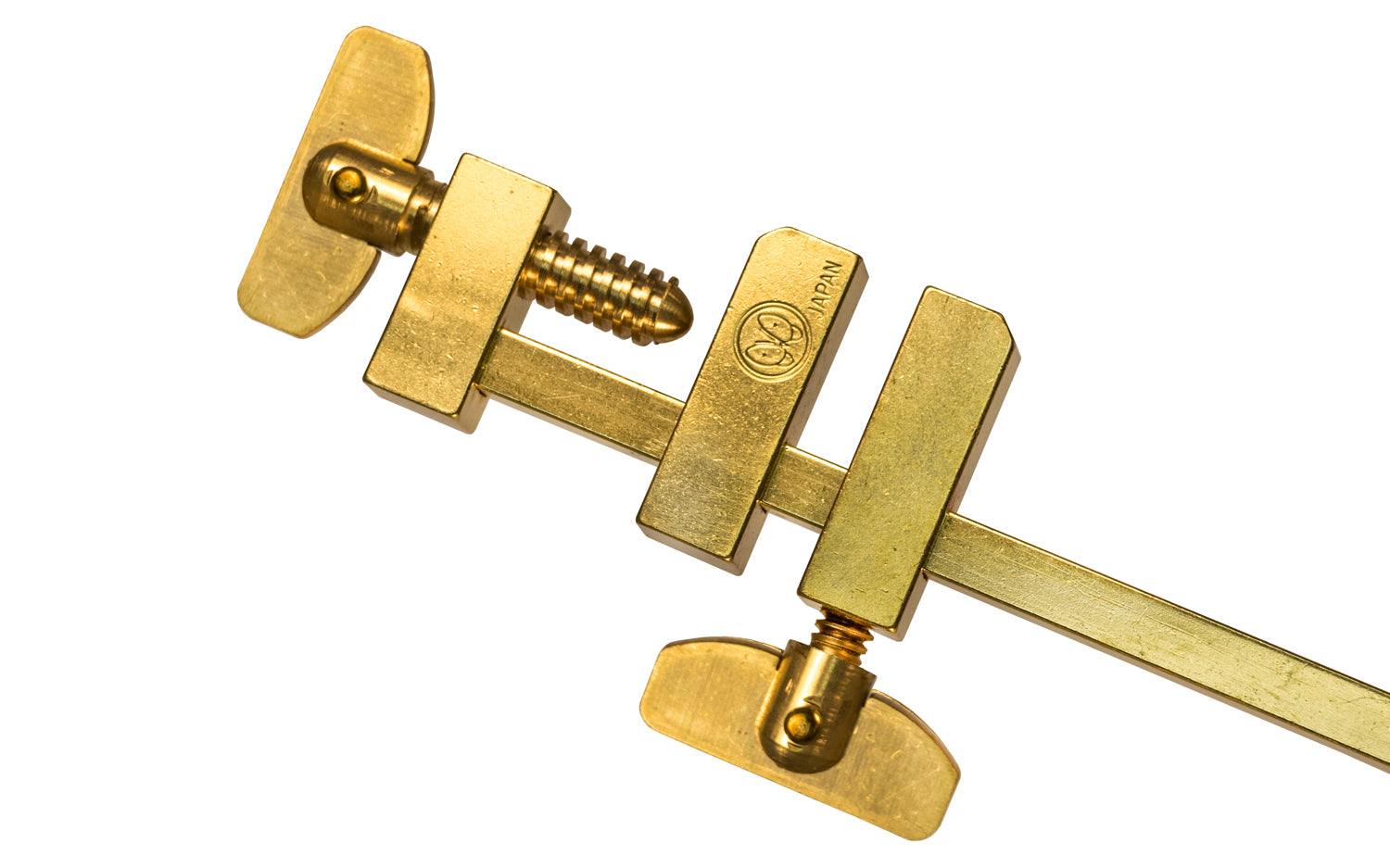 Small Solid Brass Bar Clamp ~ 6" Long - 150 mm