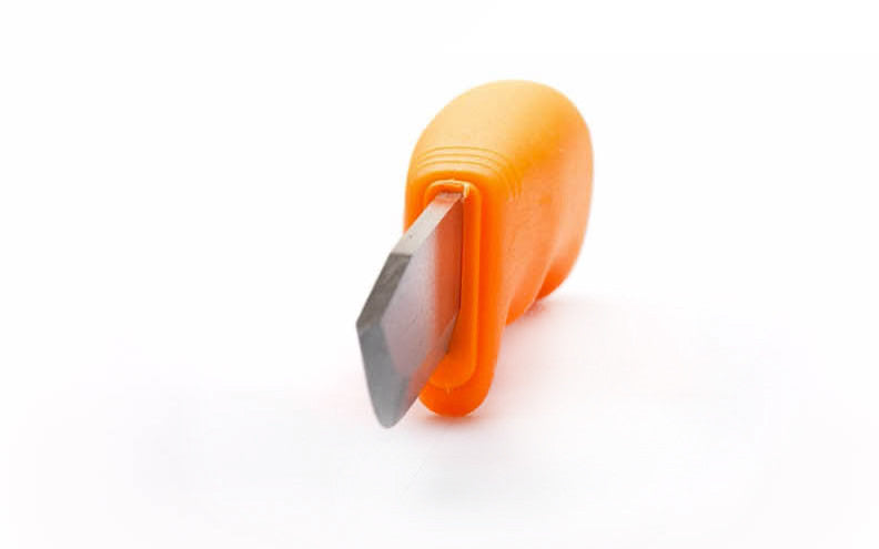 Mora Stainless Steel Bushcraft Knife ~ Visible Orange Handle. Made in Östnor, Sweden · Made of high quality stainless steel~ 4-1/8" long sharp fixed blade~ Extra thick 1/8" blade ~ High friction grip handle ~ Hefty & stout