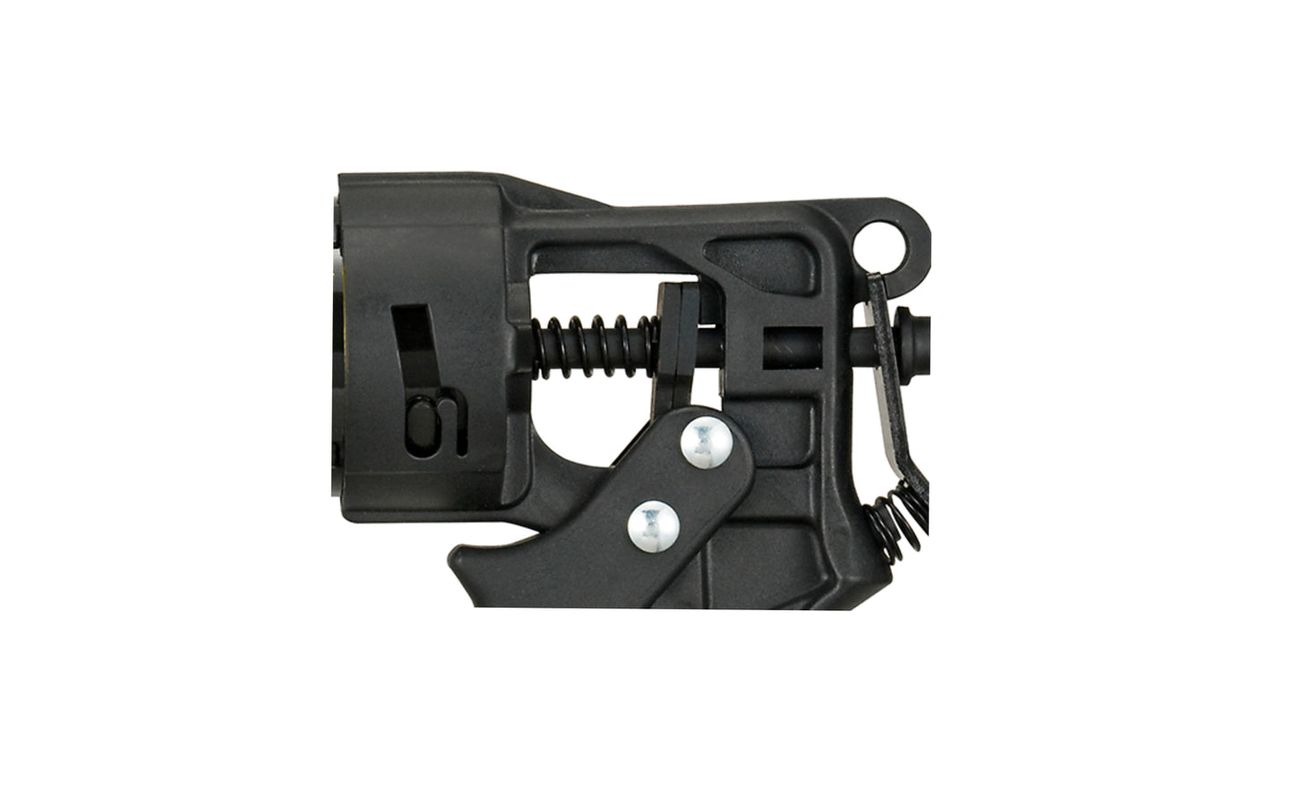 Tajima 'Convoy' Lite Caulking Gun for 10 Oz Tubes / 1/10 Gal. - Model No. CNV-100LT ~ ultra-light caulk gun with a unique twist-lock barrel removal system for fast & easy tube changes - ABS Barrel ~ "Convoy" Lite model - Convoy Lite - Caulk Gun ~ Twin Thrust Plates ~ Removable Barrel ~ For 10 oz tube - Tajima Tools