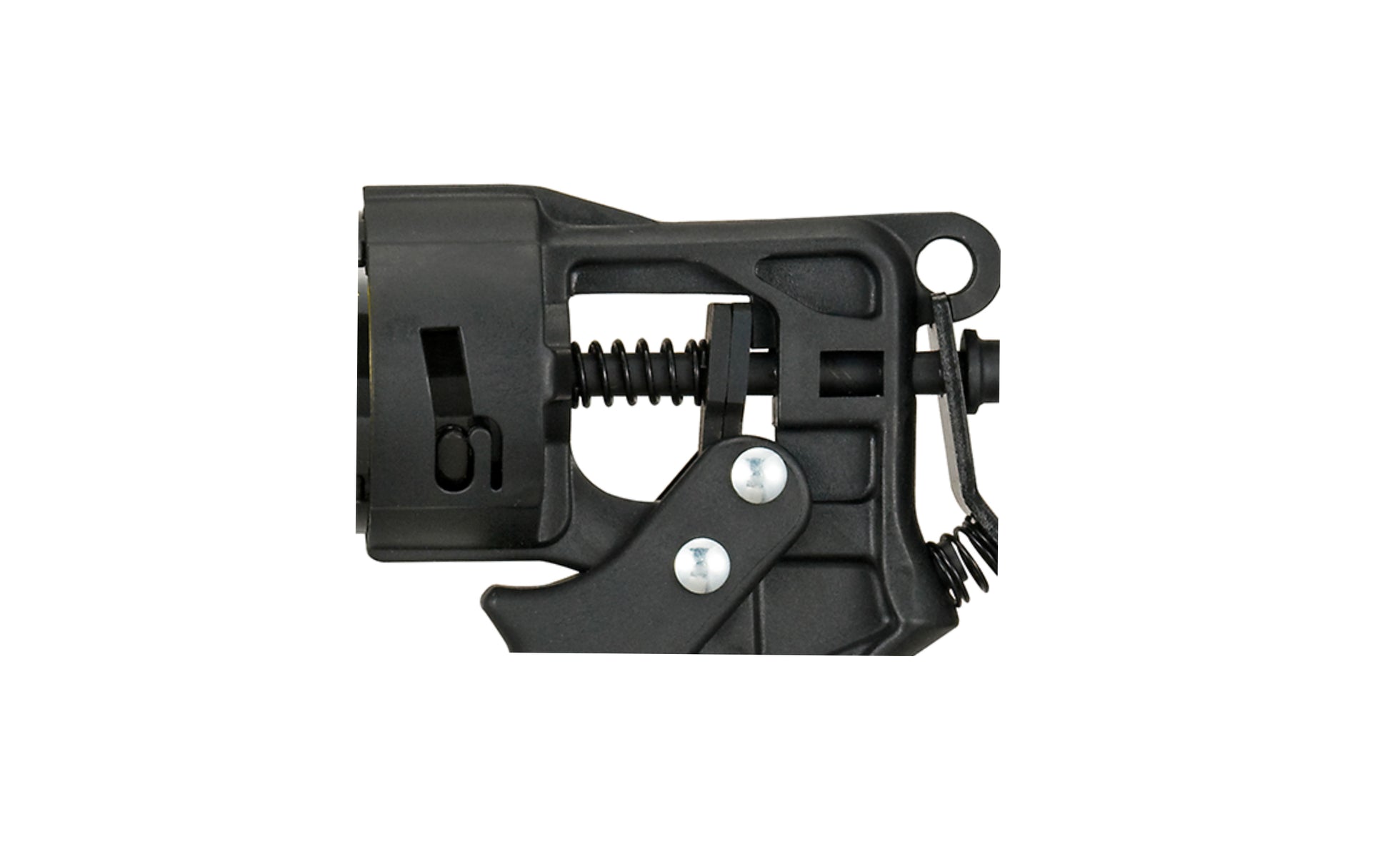 Tajima 'Convoy' Lite Caulking Gun for 10 Oz Tubes / 1/10 Gal. - Model No. CNV-100LT ~ ultra-light caulk gun with a unique twist-lock barrel removal system for fast & easy tube changes - ABS Barrel ~ "Convoy" Lite model - Convoy Lite - Caulk Gun ~ Twin Thrust Plates ~ Removable Barrel ~ For 10 oz tube - Tajima Tools