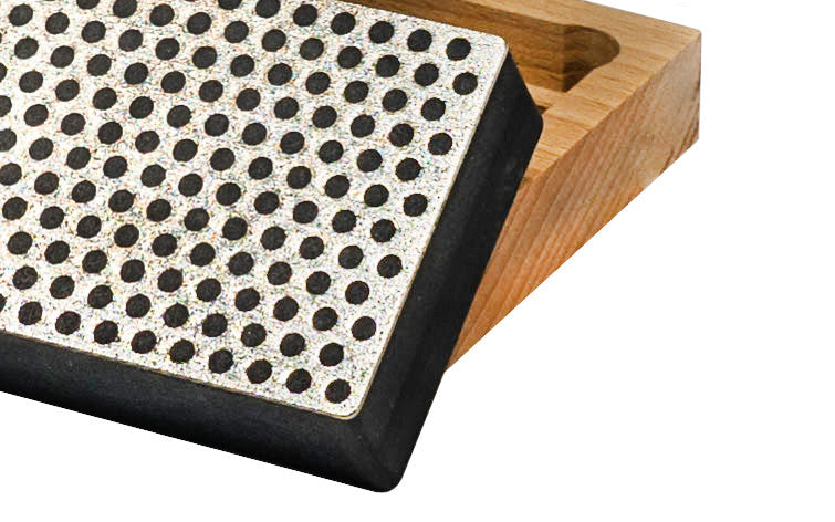 DMT 6" Diamond Sharpening Stone ~ Closeup View of Stone