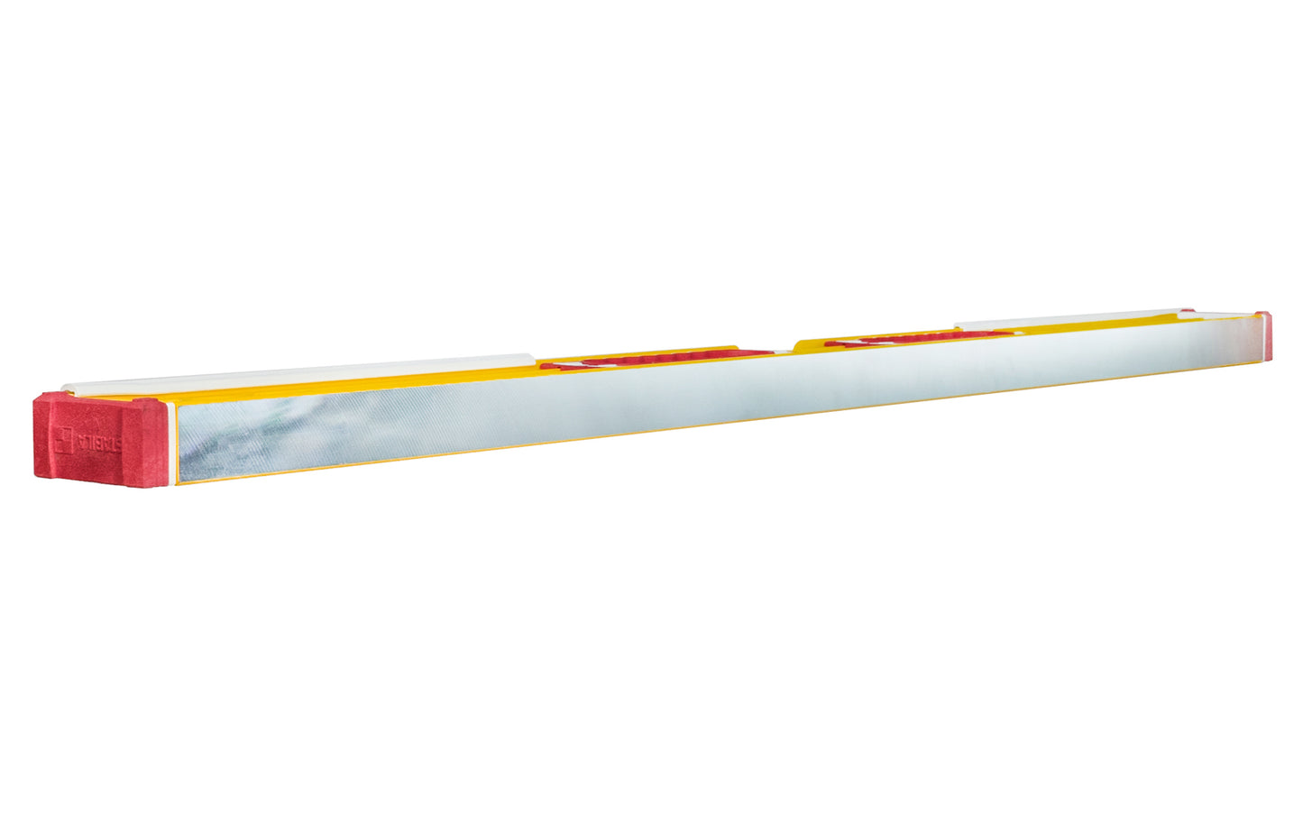 Stabila 36" (90 cm) Mason Level ~ Type 196-2-K - Model No. 36436 - Mason's level is designed for those who set brick, block & stone with a trowel. Patented striking shields allow the top of the level to be struck with the butt or blade of a trowel without causing damage to either the level or the trowel
