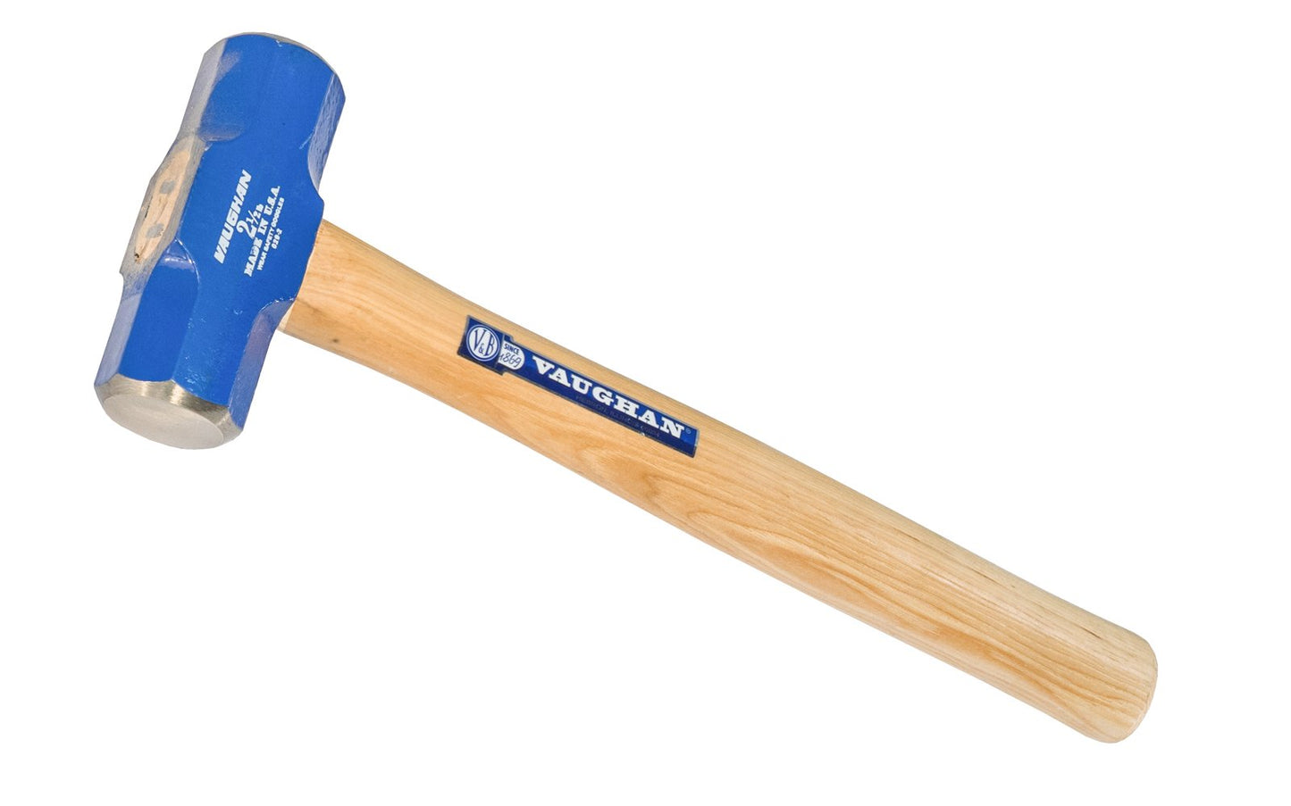 Vaughan Small Hand Sledge Hammer - 2-1/2 lb. ~ No. SDF40 - Made in USA ~ Vaughan Supersteel double-faced hand sledge with polished striking faces & generous bevels