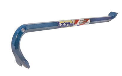 Made in USA · Model No. EWB-24 - EWB24 - 24" overall length - Angled chisel on one end for prying - Nail puller on the other end - Rust-resistant finish - Estwing's Gooseneck Bars pull, pry & straighten, with an angled chisel on one end for prying & lifting, & the other end is slotted for pulling nails - Wrecking Bar - Crow Bar