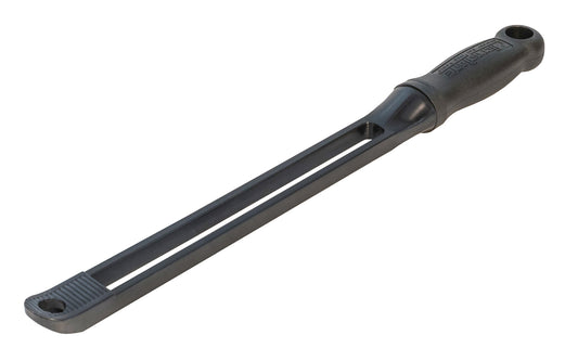 Made in USA - Microplane's Snap-In Handle for use with Microplane 8" long blades - Blades Snap in the handle - Handle is made of glass-filled nylon for added stability. Handle frame only, no blades included - Grater - Surform - Microplane Handle - 15" overall length - Model 32023 - Microplane Handle Frame - Snap In