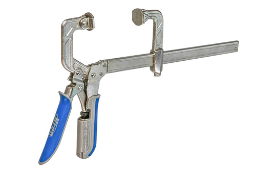 These Kreg 8" Auto-Adjust Bar Clamps adjust automatically when you change material sizes. Just slide the clamp jaws against your workpiece, & then squeeze the handles. "Automaxx" Technology does the rest, closing the clamp with predictable, dependable clamping pressure every time - Model No. KSC8 - 1-1/2" Deep Reach - 0647096806057