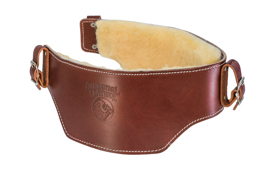 Occidental Leather's Belt Liner with Sheepskin relieves you from cutting edges & circulation problems associated with safety & tool belts. Sheepskin pads provide maximum comfort & is a natural insulator, warm & comfortable in winter, & cool in summer. Comfortable when using with tool belts. Model 5005 L - Large Size - 759244004502