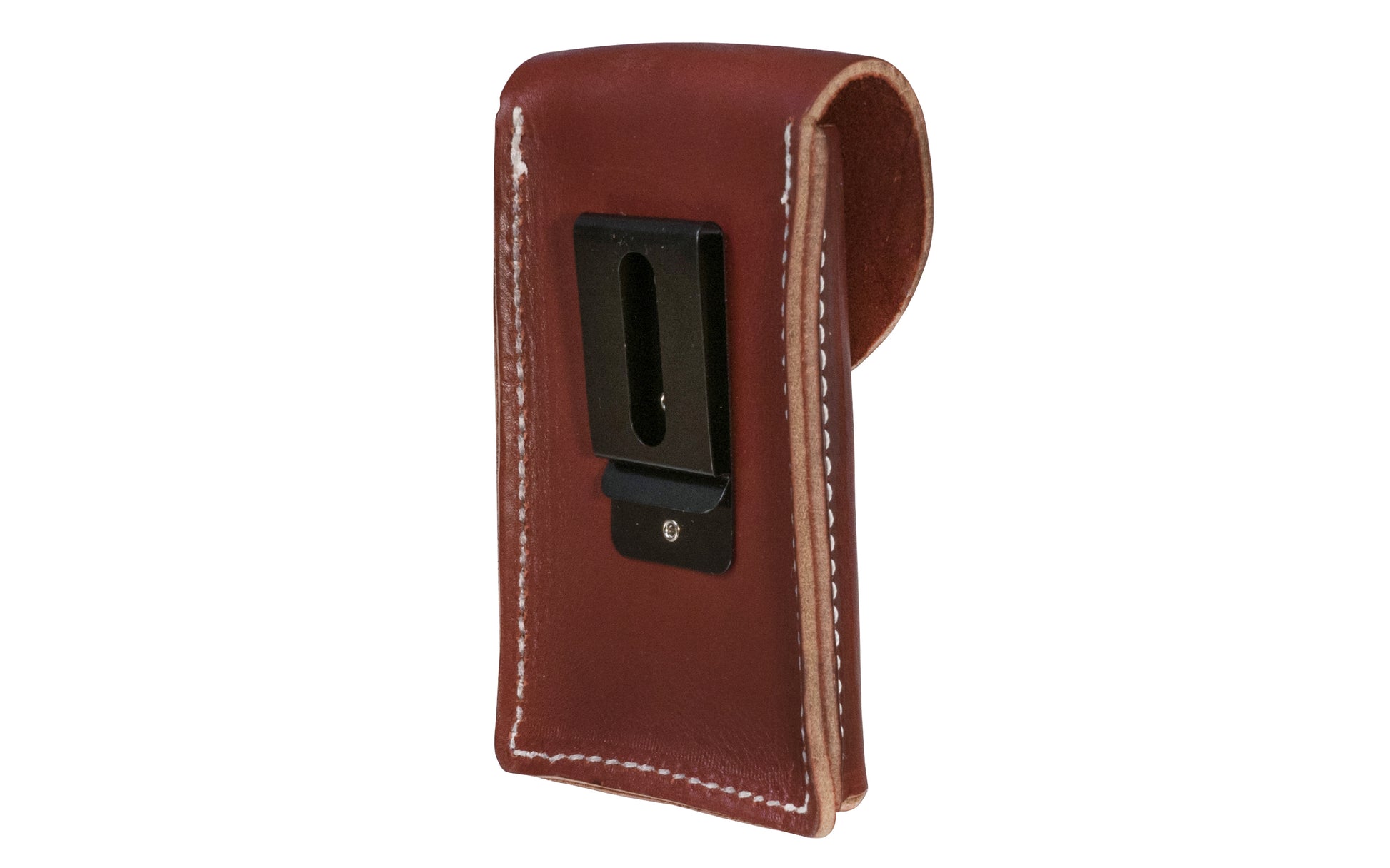 Occidental Leather Clip-On Phone Holder ~ 5326 - Model No. 5326 ~ Fits iPhone 5, 6, 7, & many others ~ Clips onto up to 2" wide belt ~ Made of Latigo belting leather ~ Italian-styled drop clasp - Hand Made iphone holster - Made in USA ~ Genuine Leather phone Holder holster ~ 759244211504 - Clip-On Belt - Leather