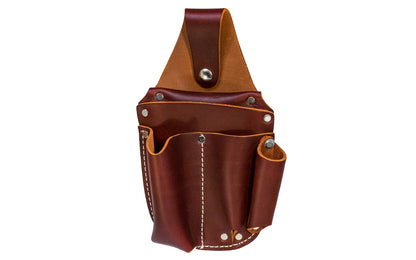 Occidental Leather 5-pocket Organizer Caddy ~ 5053 - Fits up to 2" work belt - Fits in your pocket - Leather Pocket Organizer - Ideal for estimating, troubleshooting, trim out, & more. This "Pocket Caddy" was created specifically for the electrical professional. Includes a pocket suitable for most compact testers