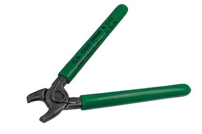 C.S. Osborne Hog Ring Plier ~ Straight, Opening Spring ~ Model  1440-AO ~ Made in USA ~ 096685541341