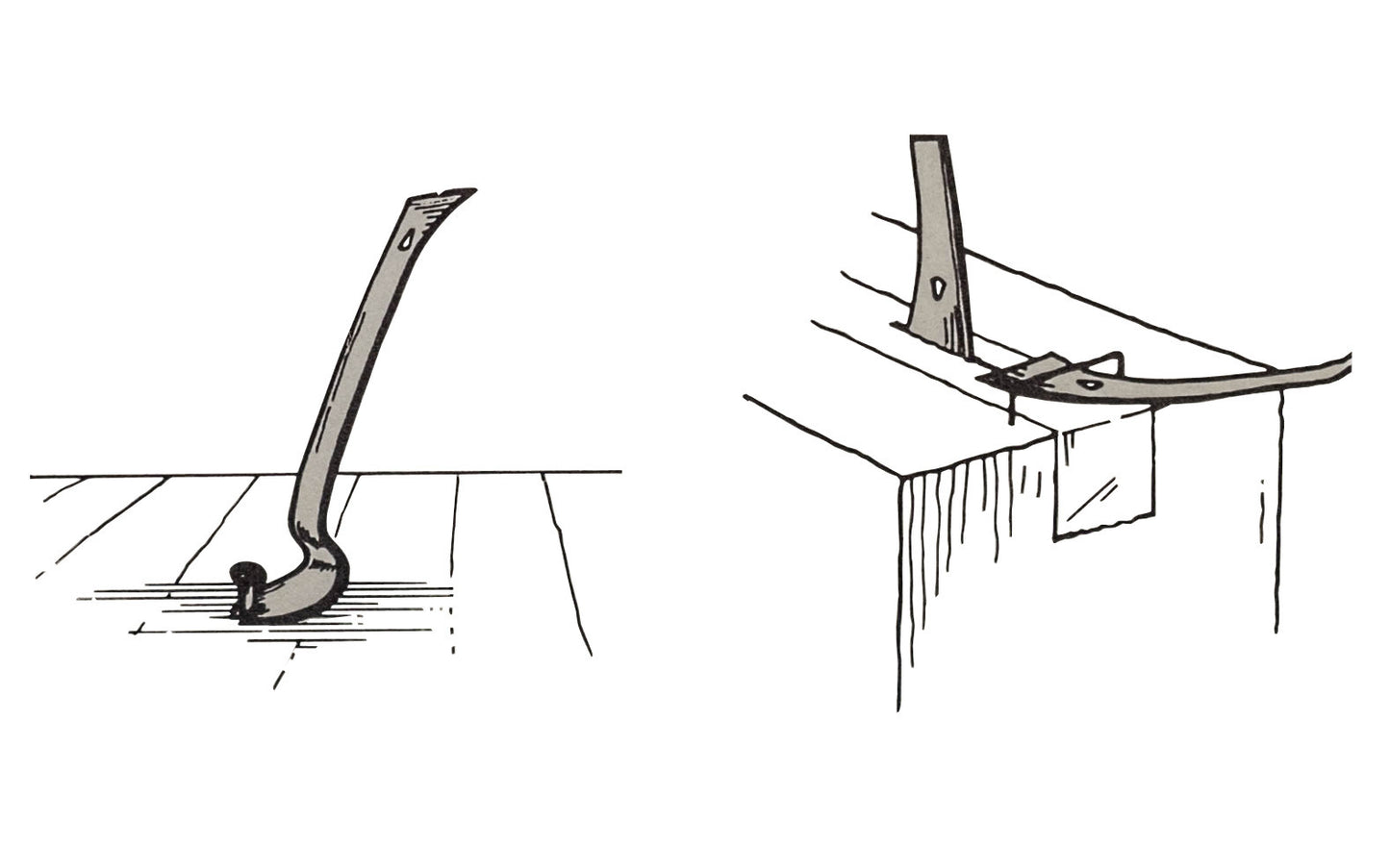Japanese Dogyu Trim Head Puller & Mini Pry Bar ~ Great for Pulling Up Nails & Staples
