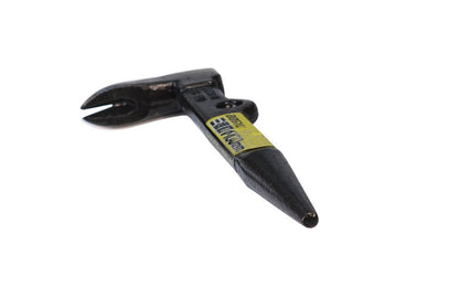 Japanese Dogyu Nail Set & Puller ~ Thick Tip ~ Made in Japan · Drop-forged & tempered for strength ~ Nail puller, nail set, & mini hammer all in one tool ~ 90° angle nail puller paw ~ 6-3/8" overall length
