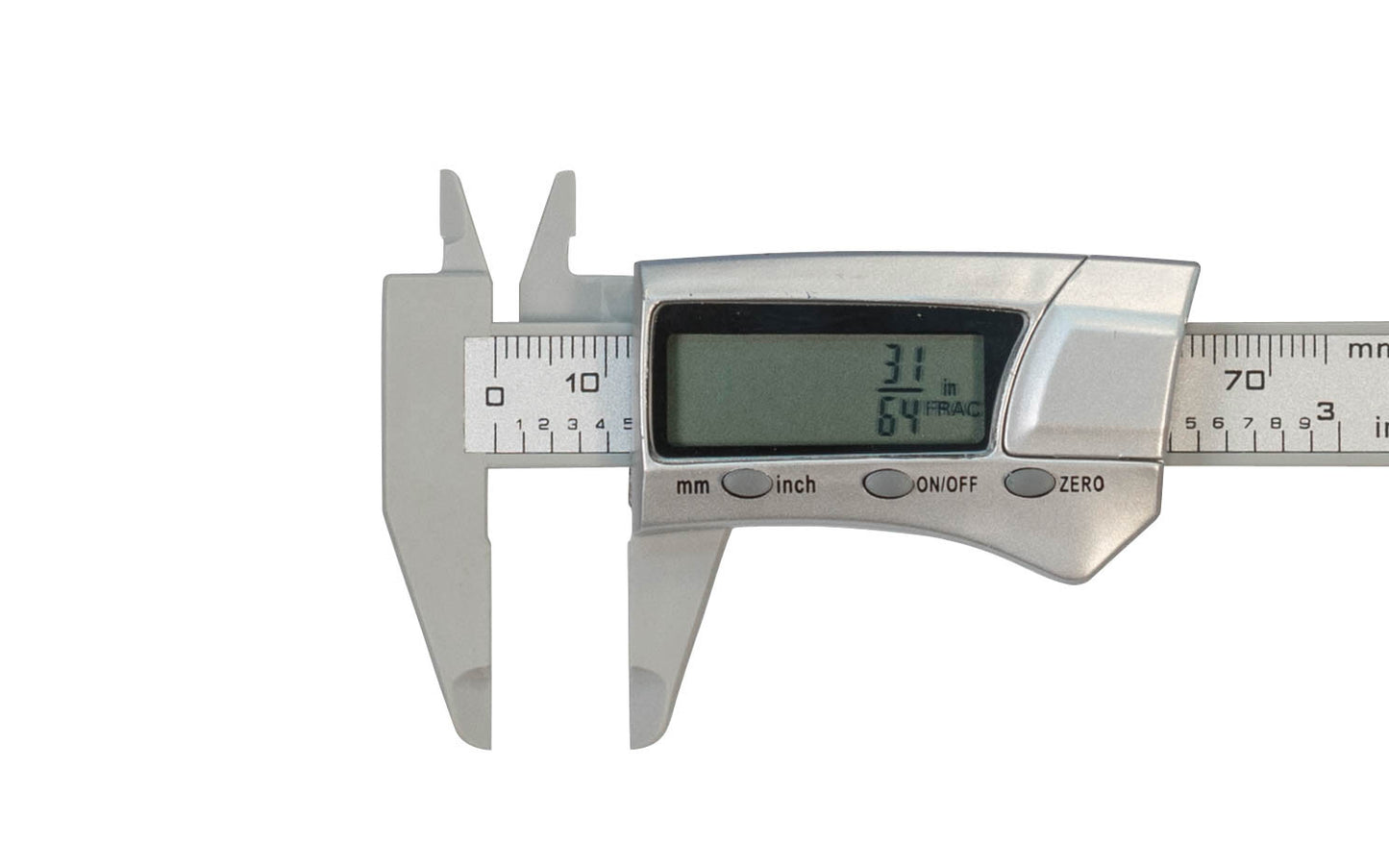 3" Pocket Digital Caliper ~ Display Closeup