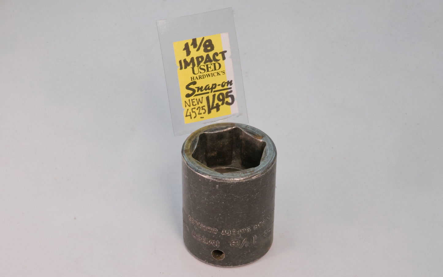Snap-On 1-1/8" Impact Socket - USED. 1/2" Drive. Snap-On Model IM360. Made in USA.