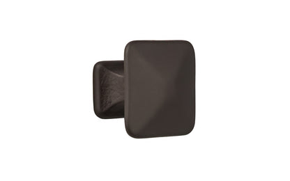 Vintage-style Hardware · Solid Brass Pyramid Shape Square Cabinet Knob ~ 1" size knob. Made of solid brass, this stylish knob has a smooth & weighty feel. Mission-style, Arts & Crafts style of hardware. Oil Rubbed Bronze Finish