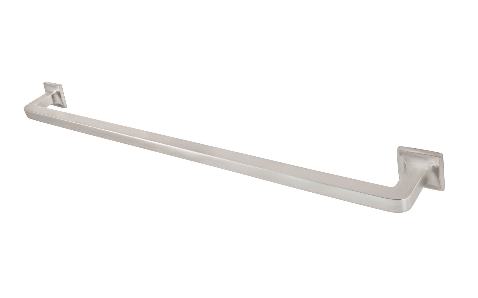 Vintage-style Hardware · Traditional & classic Arts & Crafts Large Solid Brass Handle ~ 12" On Centers ~ Made of high quality solid brass ~ 12" spacing of screw holes ~ May be mounted horizontally or vertically. Arts and Crafts style handle. Brushed Nickel Finish