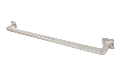 Vintage-style Hardware · Traditional & classic Arts & Crafts Large Solid Brass Handle ~ 12" On Centers ~ Made of high quality solid brass ~ 12" spacing of screw holes ~ May be mounted horizontally or vertically. Arts and Crafts style handle. Brushed Nickel Finish