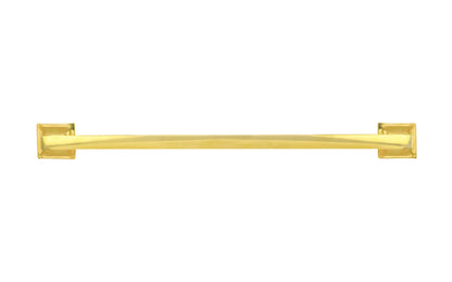 Large Solid Brass Handle ~ 8" On Centers