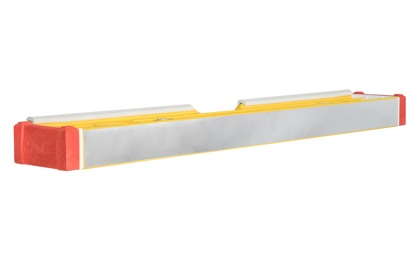 Stabila 16" (40 cm) Mason Level ~ Type 96-2-K - No. 36416 ~ Mason's level is designed for those who set brick, block & stone with a trowel. Patented striking shields allow the top of the level to be struck with the butt or blade of a trowel without causing damage to either the level or the trowel