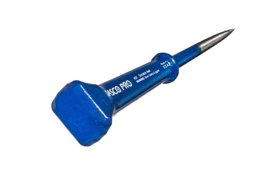 Dasco Pro All-Metal Scratch Awl ~ Made in USA ~ Backview