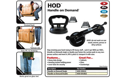 FastCap Handle on Demand ~ Single Suction Cup