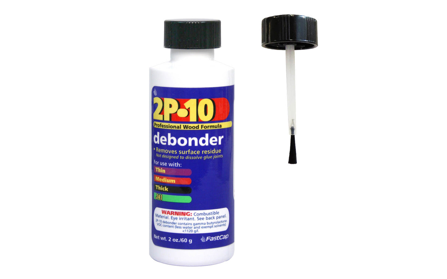 FastCap 2P-10 Debonder - 2 oz ~ Made in USA