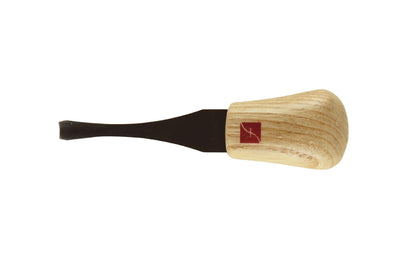Made in USA • Model FR306 ~ Palm Carving Tool is great for carving smaller sized projects. Handle fits comfortably in the palm for good close control to your work. The blade is made of High Carbon Steel. Cutting edge is hand honed & polished - Palm Gouge - No. 6 Sweep #6 Palm Tool - Sweep #6 x 5/16" (8 mm) wide blade