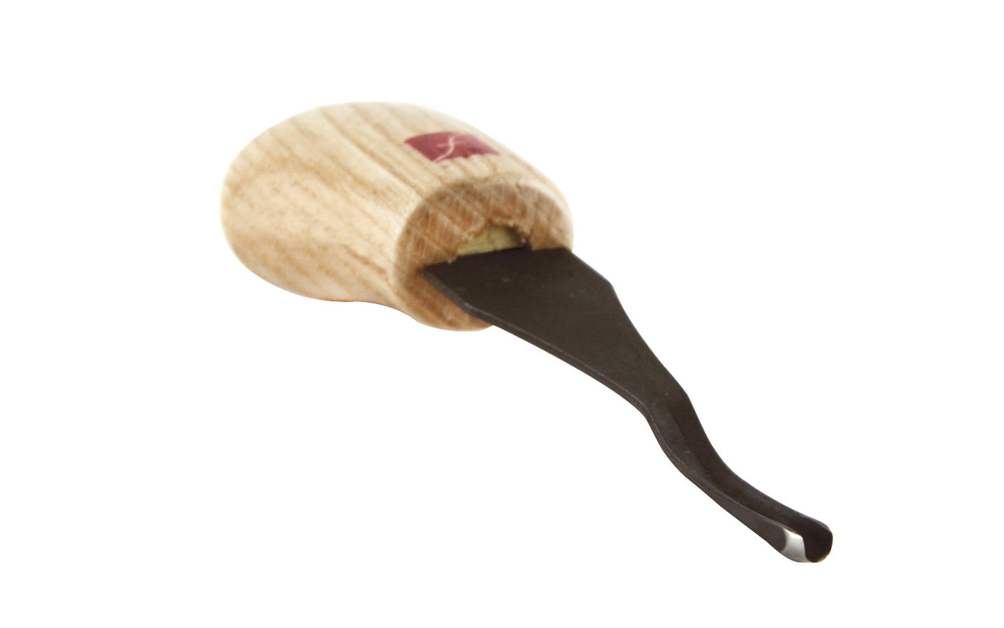 Made in USA • Model FR309 ~ Palm Carving Tool is great for carving smaller sized projects. Handle fits comfortably in the palm for good close control to your work. The blade is made of High Carbon Steel. Cutting edge is hand honed & polished - Palm Gouge - No. 11 Sweep #11 Palm Tool - Sweep #11 x 1/8" (3 mm) wide blade ~ 651646003094