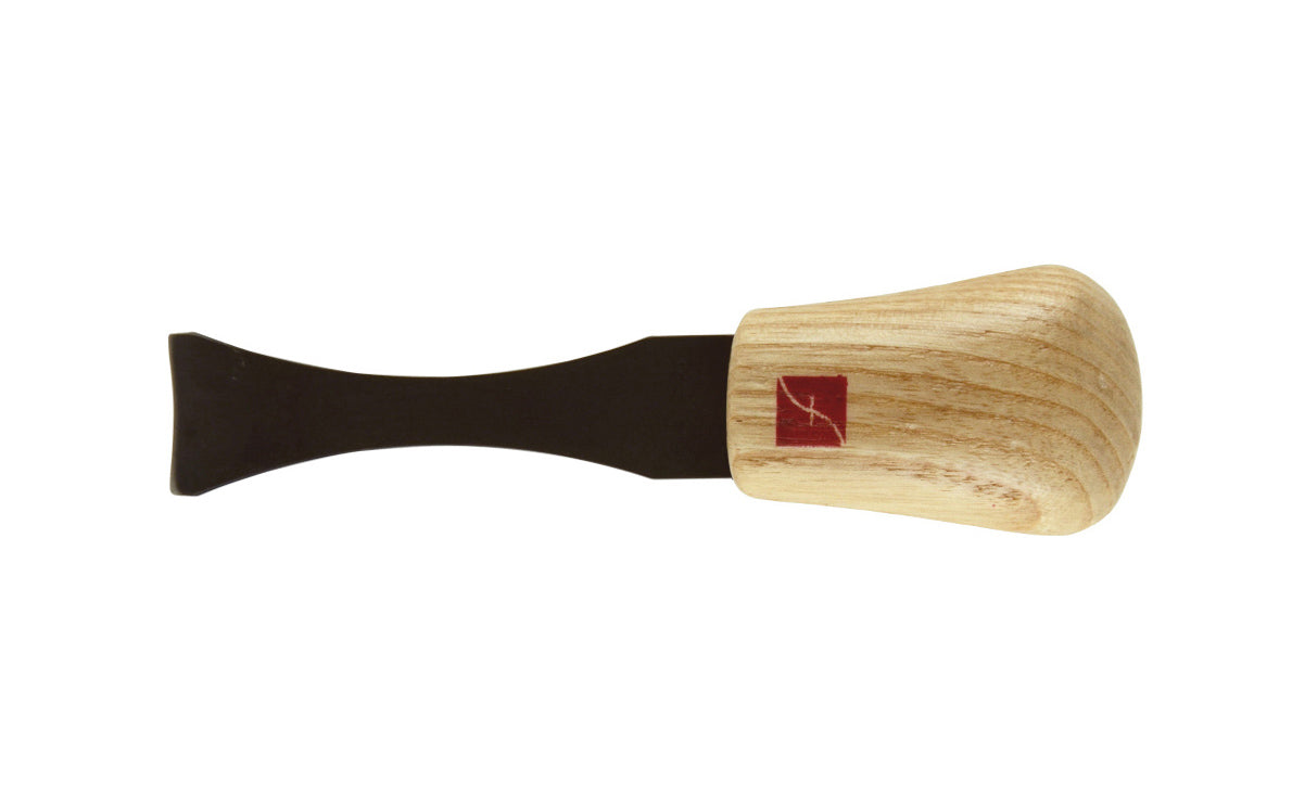 Made in USA • Model FR700 ~ Palm Carving Tool is great for carving smaller sized projects. Handle fits comfortably in palm for good close control to your work. The blade is made of High Carbon Steel. Cutting edge is hand honed & polished - Palm Gouge - No. 3 Sweep #3 Palm Tool - Sweep #3 x 3/16" (22 mm) wide blade