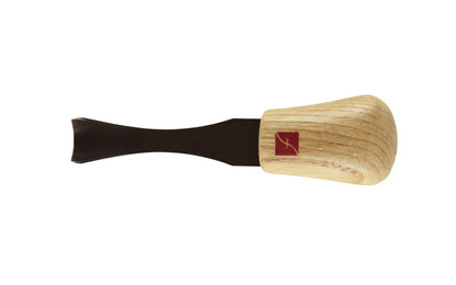 Made in USA • Model FR702 ~ Palm Carving Tool is great for carving smaller sized projects. Handle fits comfortably in the palm for good close control to your work. The blade is made of High Carbon Steel. Cutting edge is hand honed & polished - Palm Gouge - No. 8 Sweep #8 Palm Tool - Sweep #8 x 11/16" (17 mm) wide blade