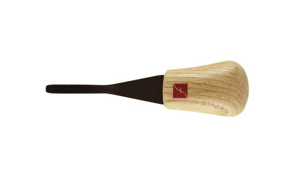 Made in USA • Model FR725 ~ Palm Carving Tool is great for carving smaller sized projects. Handle fits comfortably in the palm for good close control to your work. The blade is made of High Carbon Steel. Cutting edge is hand honed & polished - Palm Gouge - No. 11 Sweep #11 Palm Tool - Sweep #11 x 3/16" (5 mm) wide blade