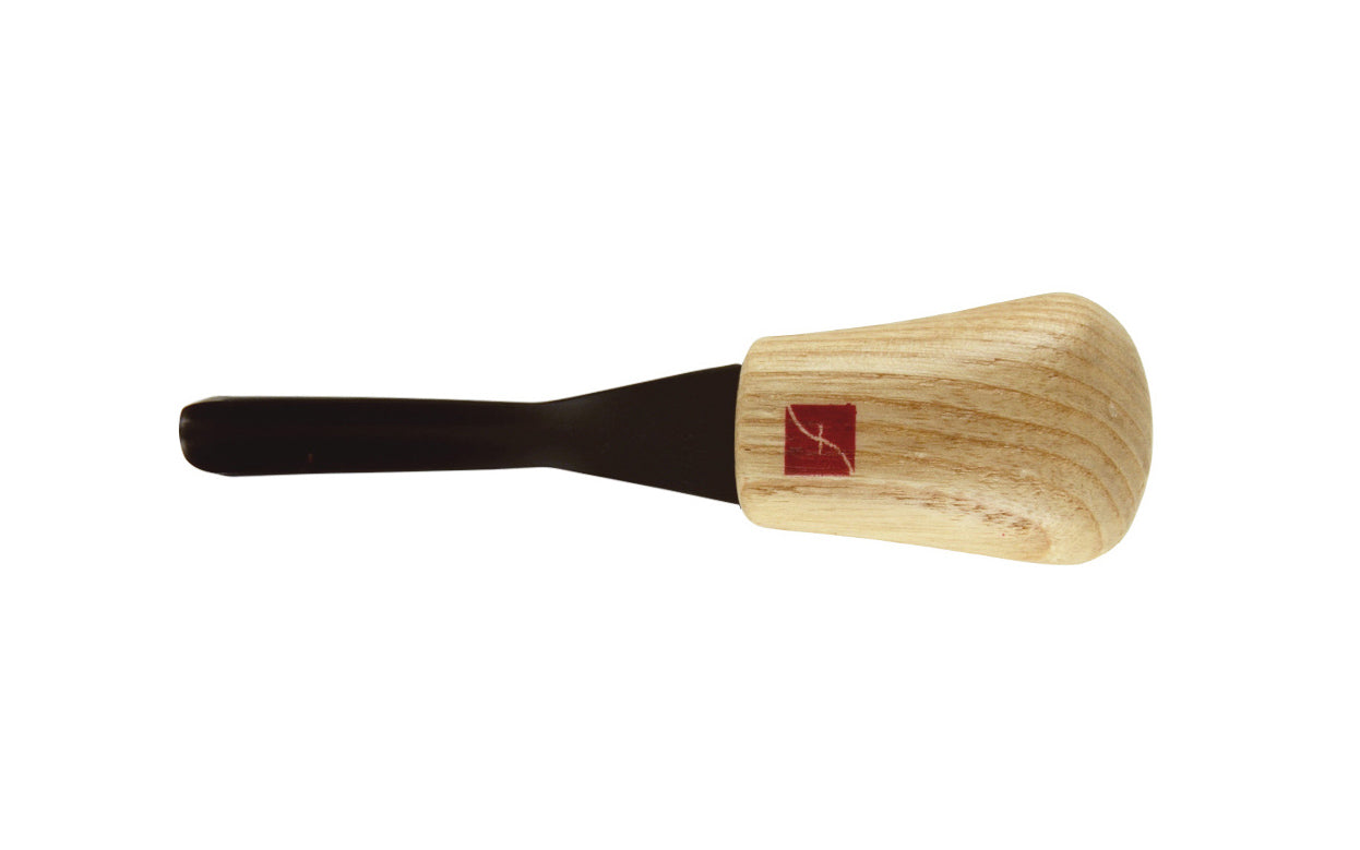 Made in USA • Model FR926 ~ Palm Carving Tool is great for carving smaller sized projects. Handle fits comfortably in palm for good close control to your work. The blade is made of High Carbon Steel. Cutting edge is hand honed & polished - Palm Gouge - No. 11 Sweep #11 Palm Tool - Sweep #11 x 3/8" (10 mm) wide blade