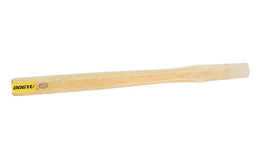 Replacement handle for the Japanese Dogyu Kariwaku Hammer - 275 g  /  9.70 oz  model. Wooden handle is made of Japanese White Oak.   Made in Japan. 4962819003725. Model 003725