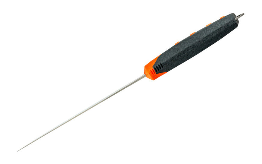 This Buck Knives 144 Hookset 6" Fillet Knife is designed to aid in all your freshwater excursions. Utilizing glass-reinforced polypropylene with TPE rubber, the handle is crafted to provide you with an all-weather grip. The 6" blade for this filler is flexible, satin-finished, & crafted with 5Cr15MoV steel for excellent edge retention. 11-1/2" overall length.