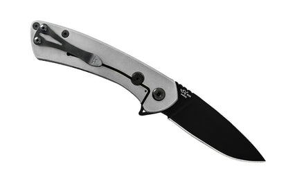 The Buck Knives 040 Onset Folding Knife has a blade made of S45VN Steel with Cerakote coating & an olive drab (OD Green) G10 handle. Frame lock pocket knife provides security & strength. Ball bearings & a blade flipper ensure smooth, one-hand opening. Pocket clip attached to knife. Made in USA. Model 0040GRS-B