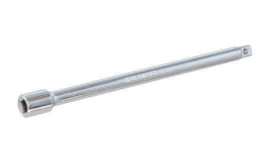 6" Socket Extension 1/4" Dr. Chrome Vanadium Steel.  Made in Japan. Center Sockets. Made in Japan. 6" length extension. 1/4" drive