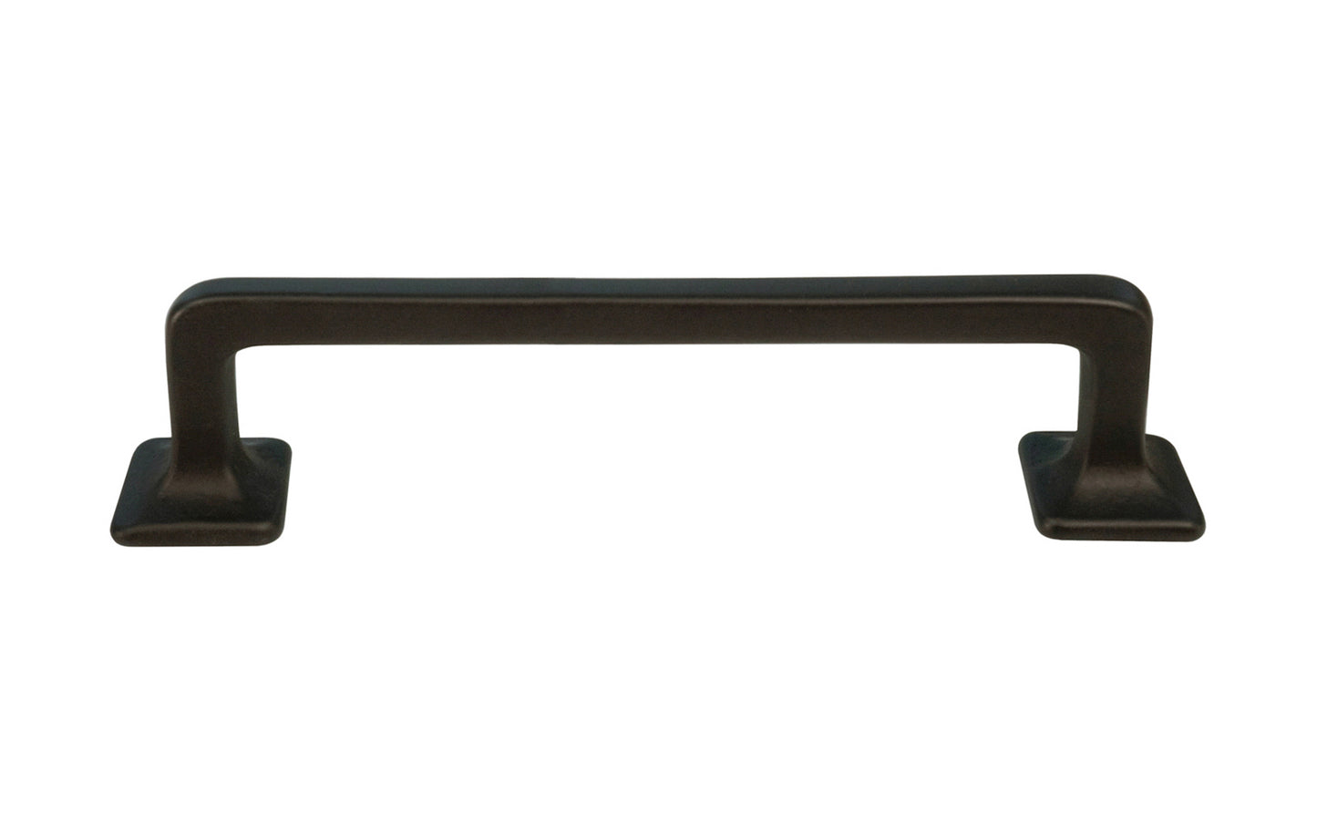 Vintage-style Hardware · Classic Solid Brass Handle Pull ~ 4" On Centers. Mission-Style / Arts & Crafts style. Oil rubbed bronze finish. 4" center to center pull. solid brass kitchen cabinet pull. Drawer pull handle. Authentic reproduction hardware.