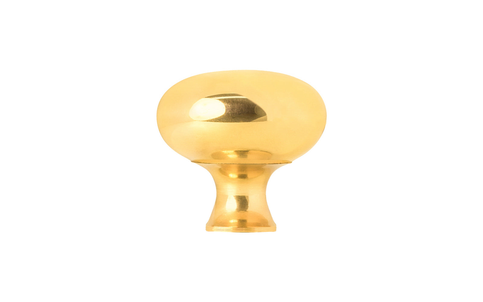 Vintage-style Hardware · Classic & traditional solid core unlacquered solid brass cabinet knob. 5/8" diameter knob. Made of a quality solid brass core, this stylish knob has a smooth & weighty feel & comes with an optional rosette backplate piece. Non-lacquered brass (the unlacquered brass will patina over time).