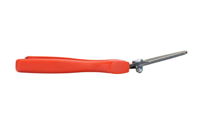 Bahco 11° Angled Harvesting Snips with Fiberglass Handle are a handy harvesting snip, designed for cutting fruit stems & cleaning out fruit bunches. Long & slim blades are slightly bent 11° to facilitate access to hidden stems. Fiberglass reinforced plastic handles. Made in France. Model P123-19-BULK30. 7311518172336