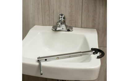 The General Tools Adjustable Basin Wrench 11" to 16" Extension 140XL is a Telescoping Basin Wrench for larger nuts is ideal for reaching the nuts securing the back of sinks & washbasins. 038728014016