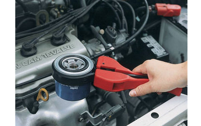 Adjustable Rubber Strap Wrench is ideal for holding, tightening or loosening irregular shapes. It can be used to open or tighten jar lids, bottles, pipes or any round or oblong object. General Tools Model 1566. Locking mechanism provides leverage on odd shaped objects. Tough 3/4" wide strap works well in tight spaces
